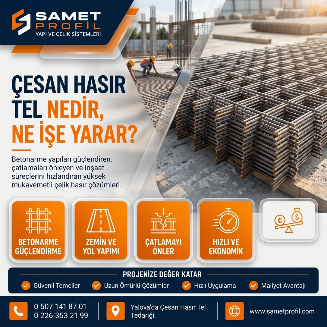 Çesan Hasır Tel Nedir, Ne İşe Yarar?